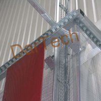 Sistem de prindere perdele din fasii pvc